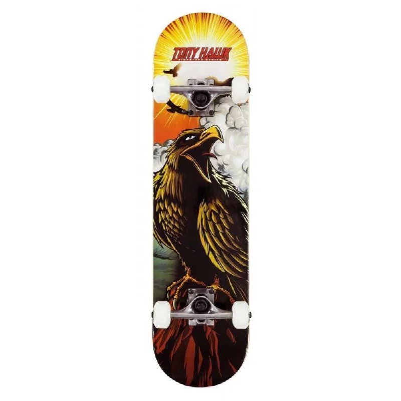 Tony Hawk SS 180 Factory Complete Skateboard Hawk Roar Multi  Colour 7.75 Inch Wide