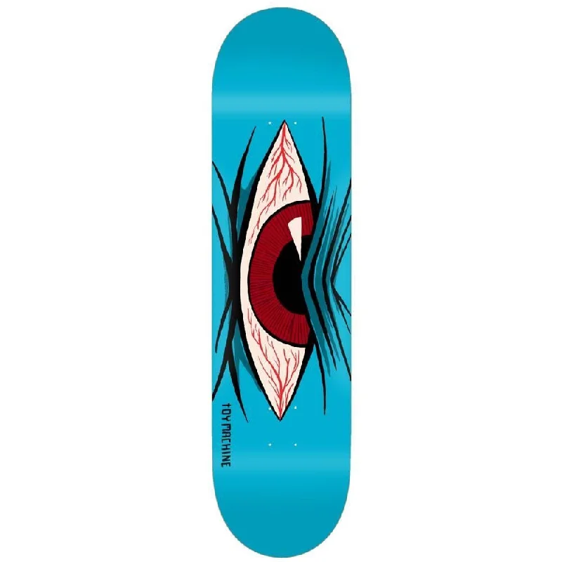 Toy Machine Toy Machine Mad Eye Skateboard Deck Blue 7.75"