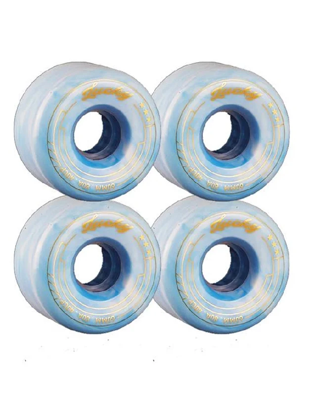 Travelol Lucky Wheels White/Blue | 60mm/80a