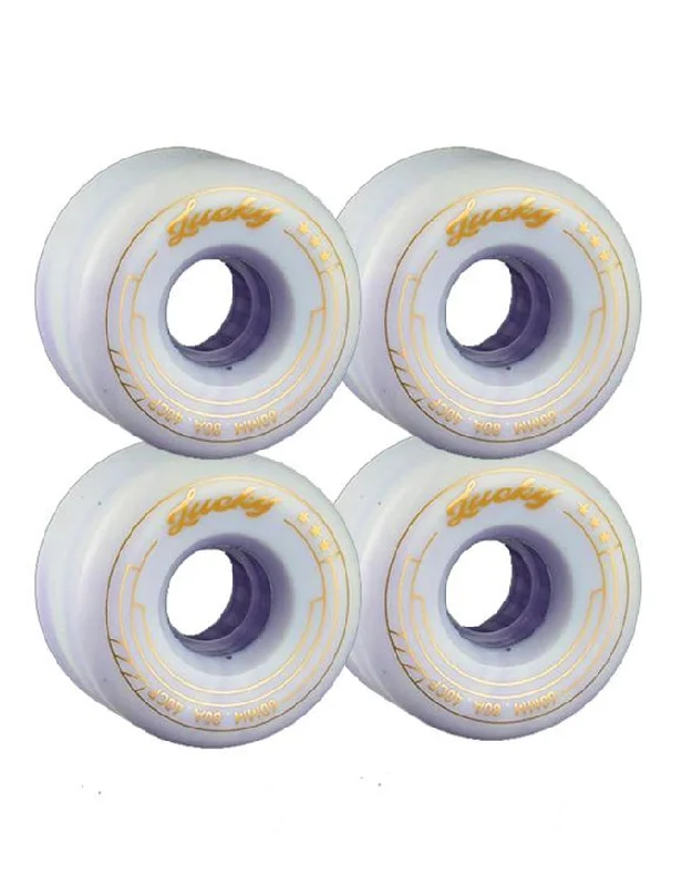 Travelol Lucky Wheels White/Purple | 60mm/80a