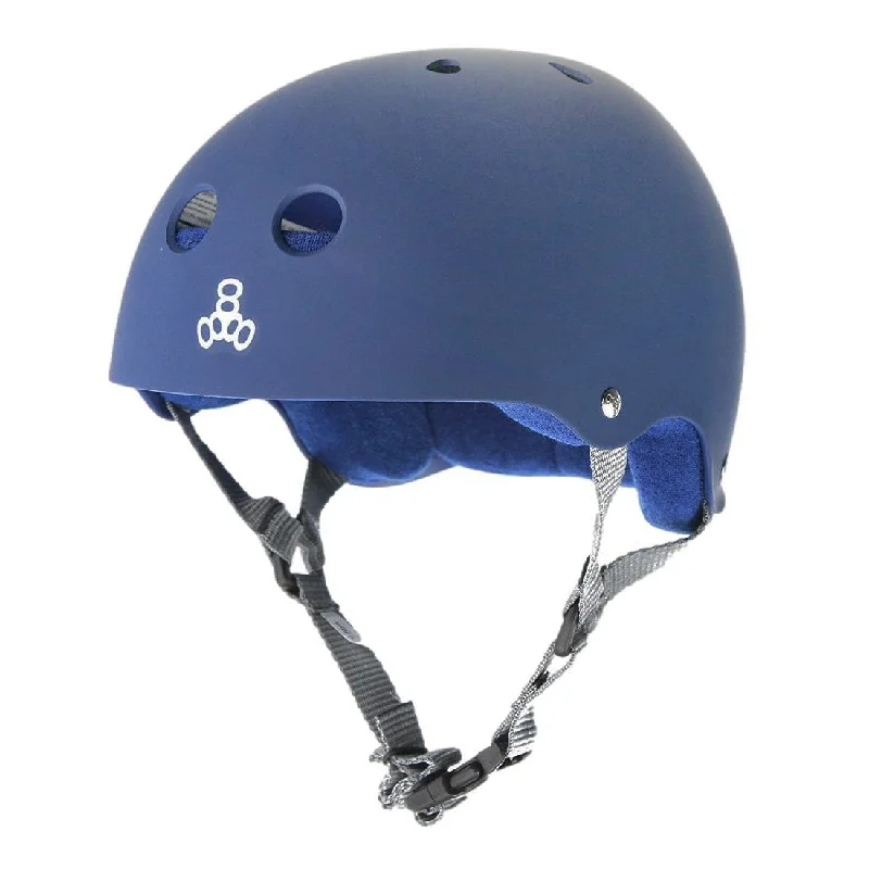 Triple 8 Skate SS Helmet - Blue Navy Rubber