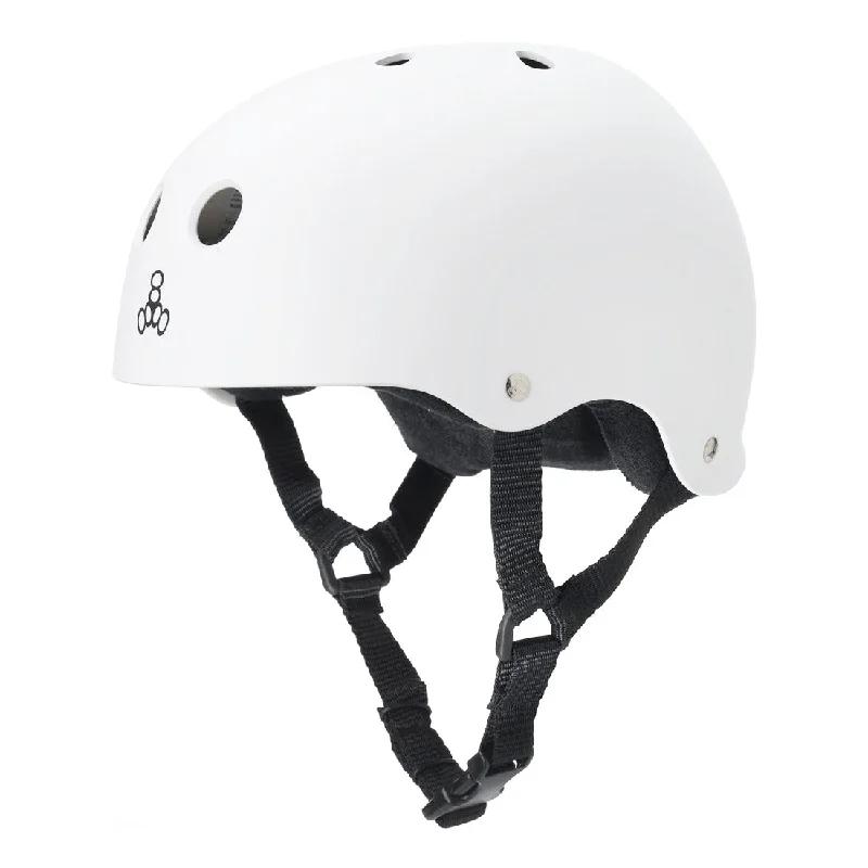 Triple 8 Skate SS Helmet - White Rubber