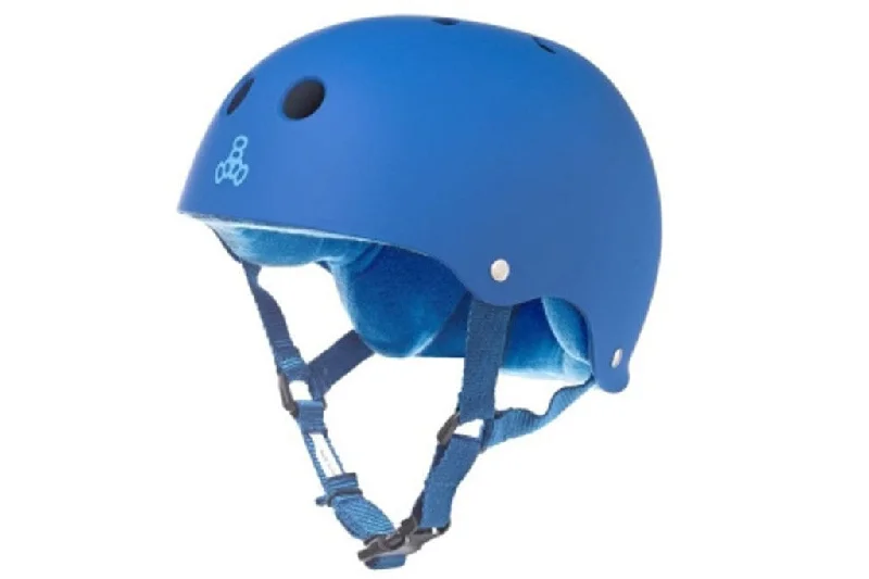 Triple Eight Sweatsaver Helmet Blue Rubber