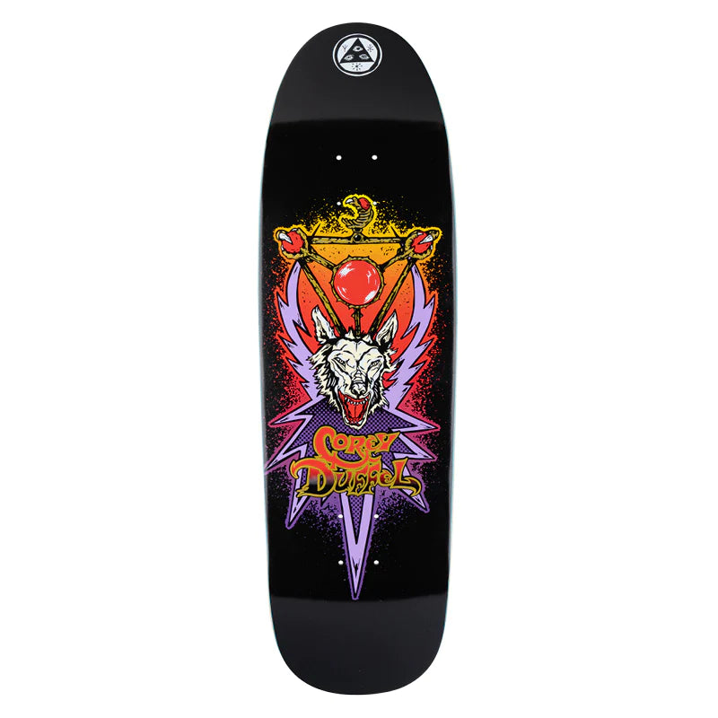 Welcome Corey Duffel Guest Board on Blixa Deck - 9.25" Black