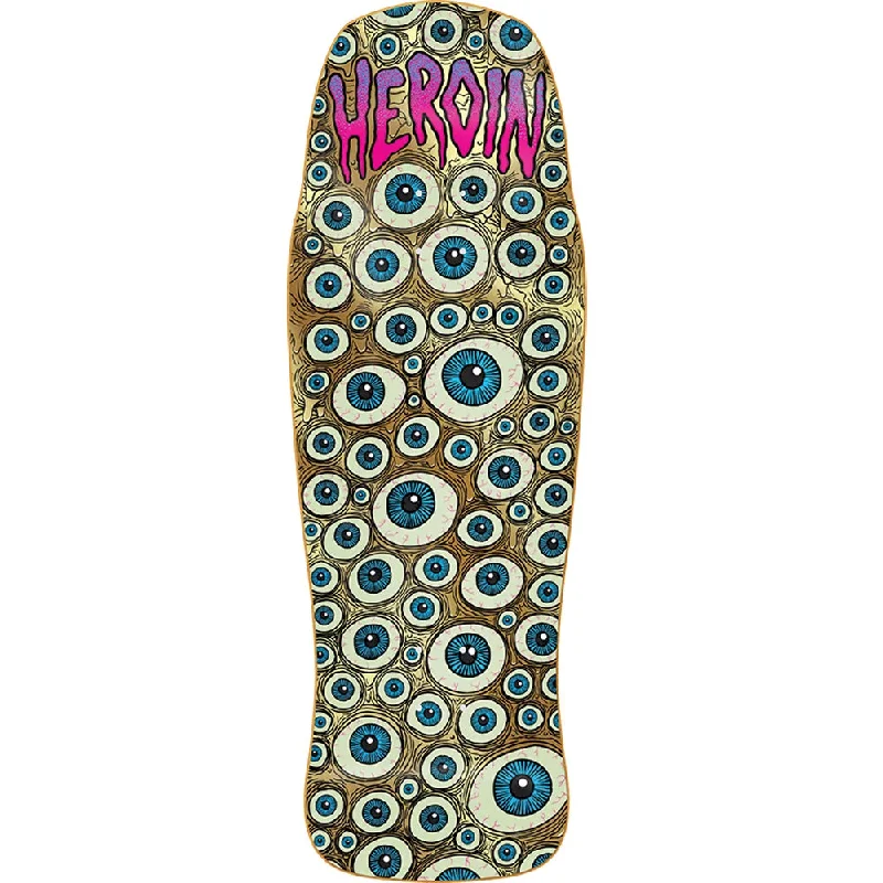 Heroin Eyeballer Gold 10.1" Deck